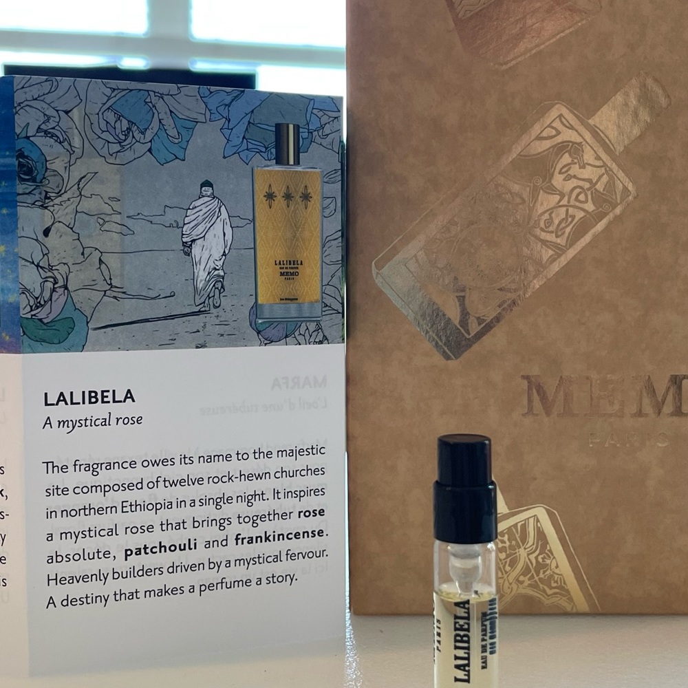 Lalibela from Memo Paris eau de parfum 1.5mL NEW